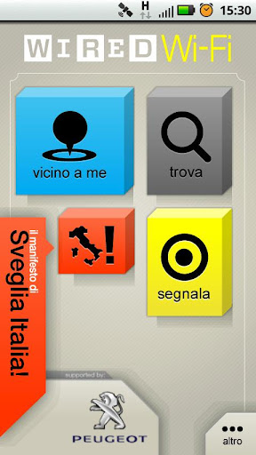 Wired Wi-Fi - Sveglia Italia截图2