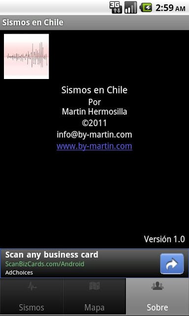 Sismos en Chile截图2