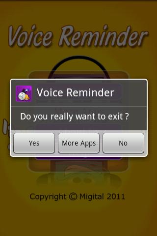 Voice Reminder Lite截图5
