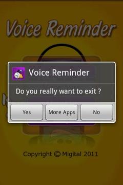 Voice Reminder Lite截图