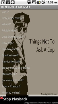 Things Not To Ask A Cop - FREE截图