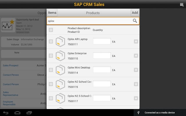 SAP CRM Sales截图2