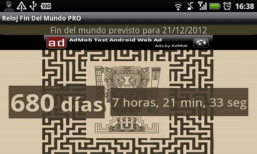 Reloj Fin del Mundo FREE截图1