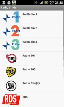 RadioFinder截图