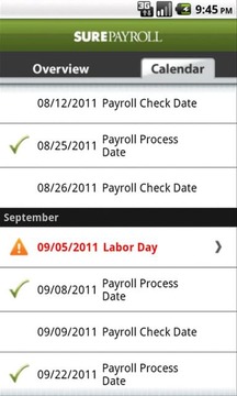 Mobile Payroll by SurePayroll截图