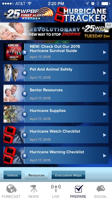 Hurricane Tracker WPBF 25截图6