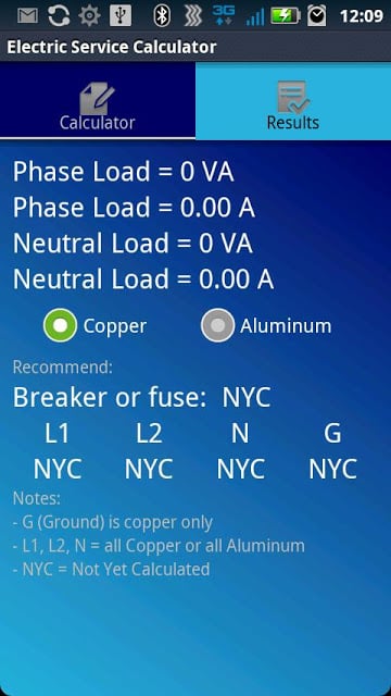 Electric Service Calculator截图1