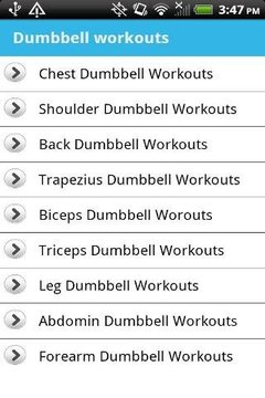 Dumbbell Workouts Free截图