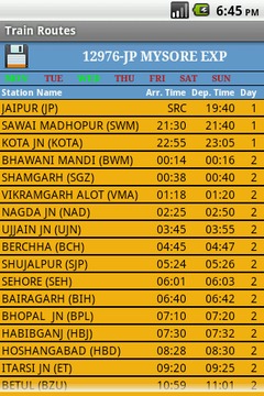 IndRail Indian Railway App截图