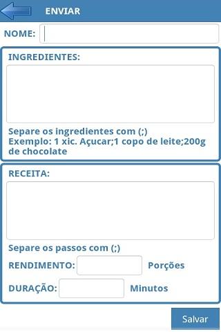 Minhas Receitas截图3