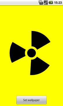 Nuclear Sign Wallpaper截图