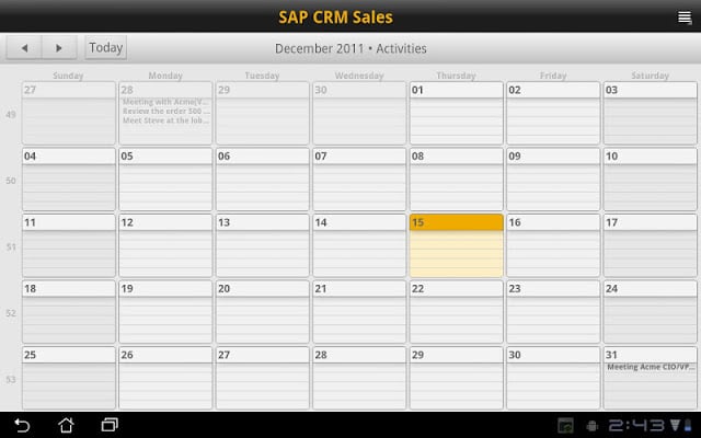 SAP CRM Sales截图6