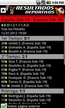 Resultados Deportivos截图