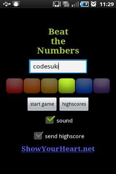 beat the numbers截图