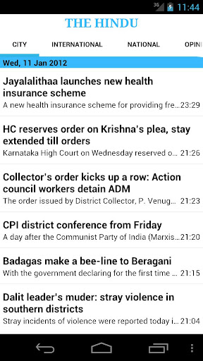 The Hindu Newsfeed截图3