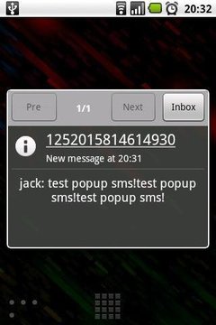 Quick SMS PopUp截图