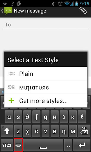 Text Styler Keyboard - Mini截图4