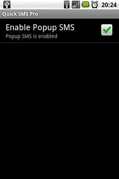 Quick SMS PopUp截图