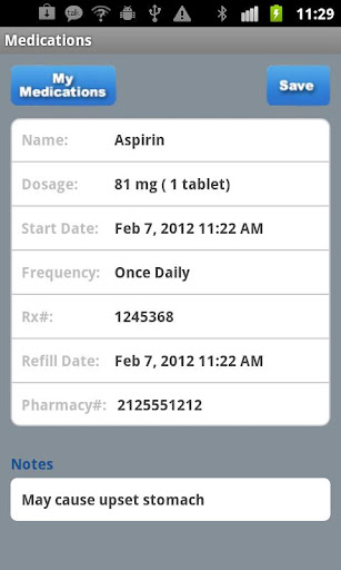 Medication Reminder FREE截图1