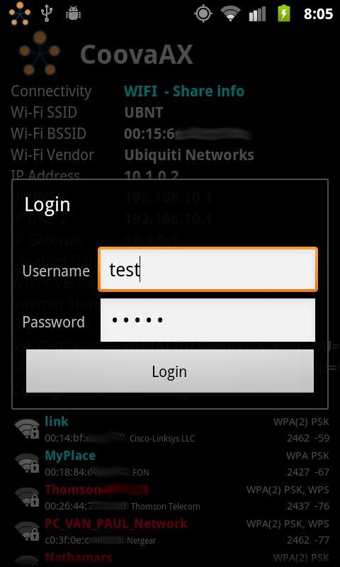 CoovaAX Wi-Fi Hotspot Utility截图5