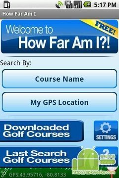我打了多远？-免费高尔夫GPS截图