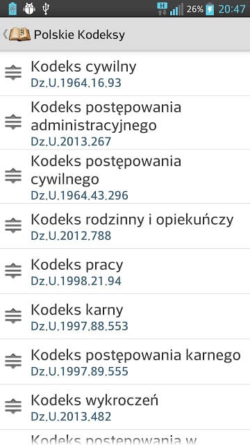 Polskie Kodeksy截图4