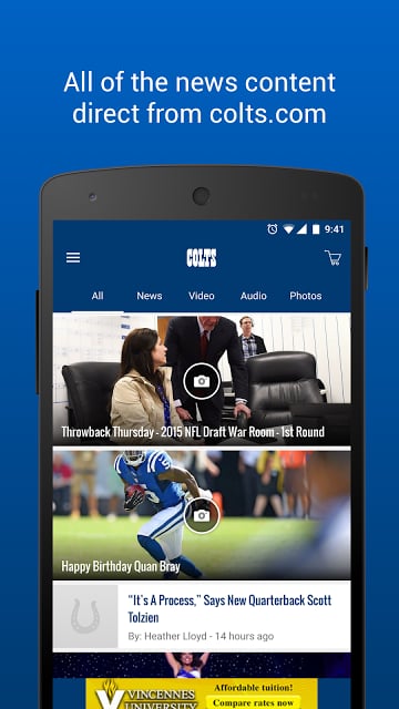 Indianapolis Colts Mobile截图4