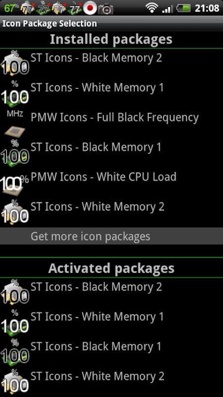 ST Icons - Black Memory 2截图1