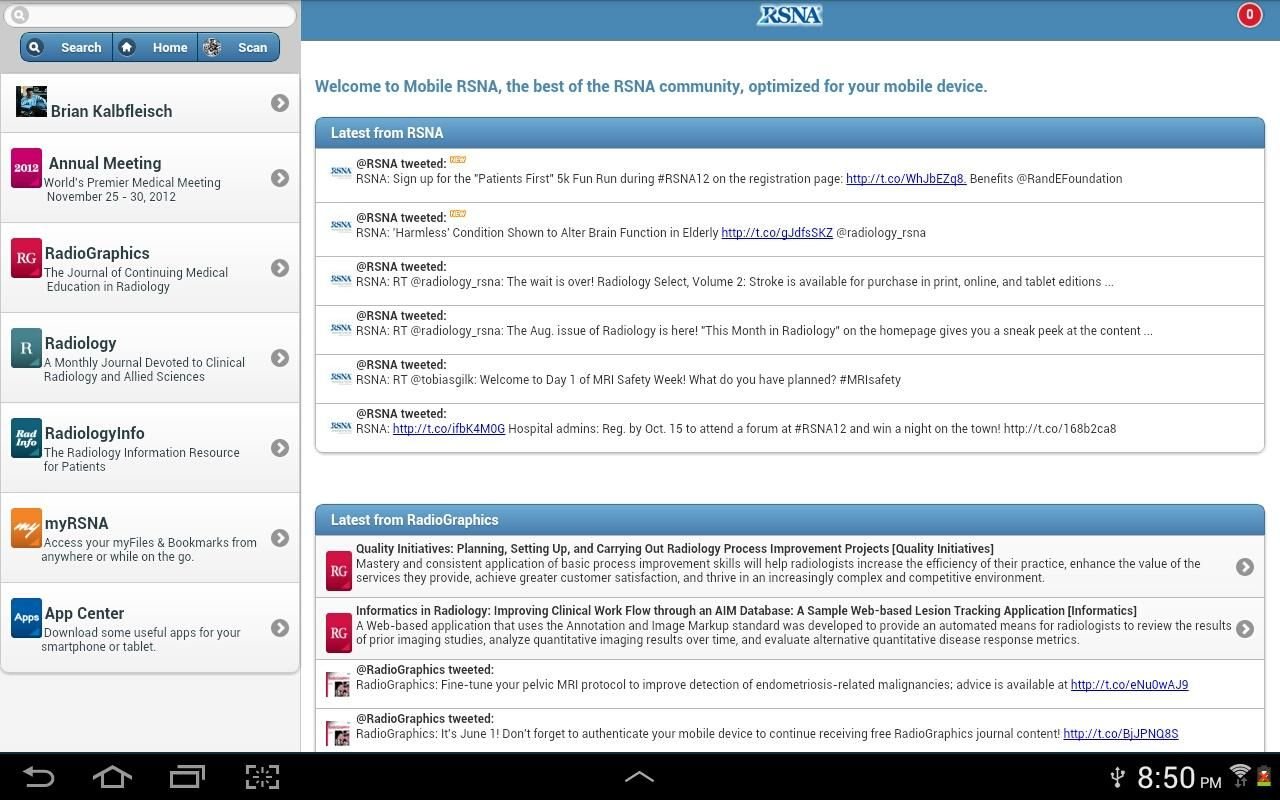 RSNA Mobile Connect截图4
