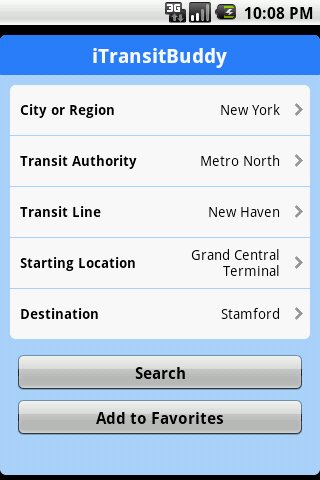 iTransitBuddy Metro North Lite截图1