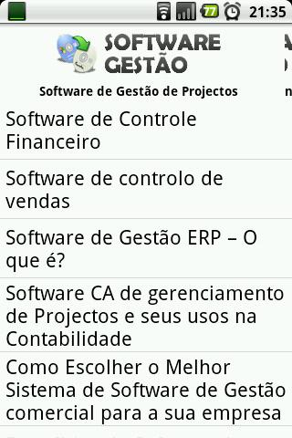 Software de Gest&atilde;o截图4