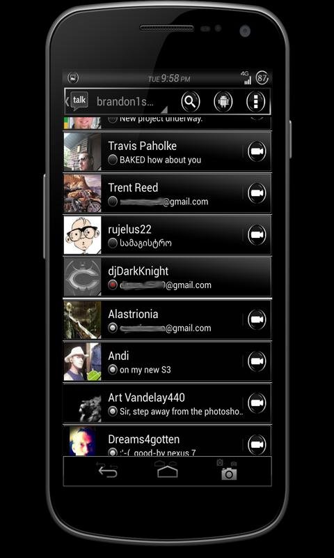 CM10 JB Theme: BLIZZARD FREE截图4