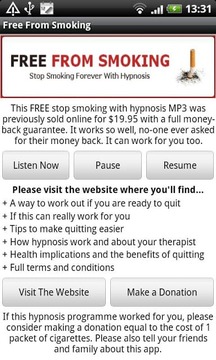 Free From Smoking - Hypnosis截图