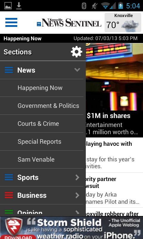 Knoxville News Sentinel截图7