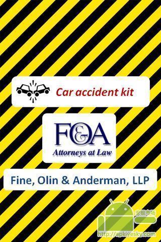 FOA Car Accident Kit截图1