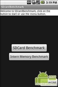 SDcardBenchmark截图
