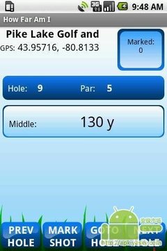 我打了多远？-免费高尔夫GPS截图