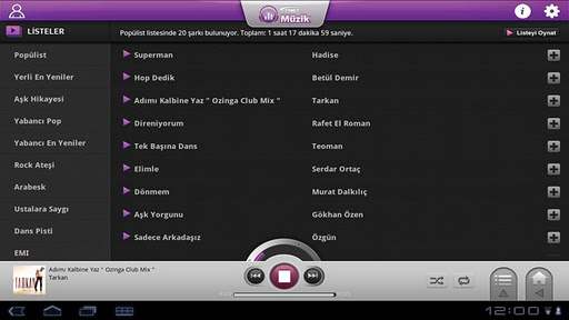 TTNET M&uuml;zik (XOOM)截图4