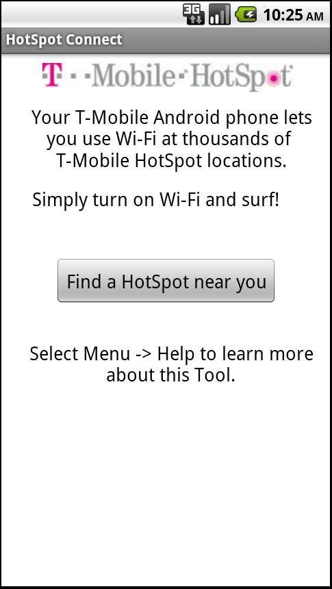 T-Mobile HotSpot Connect截图4