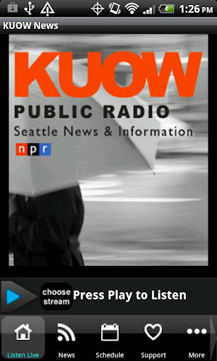 94.9 KUOW Public Radio Seattle截图2