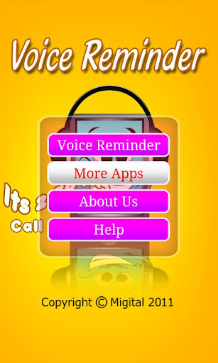 Voice Reminder Lite截图1