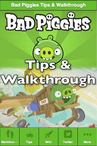 Bad Piggies Tips &amp; Cheats截图1