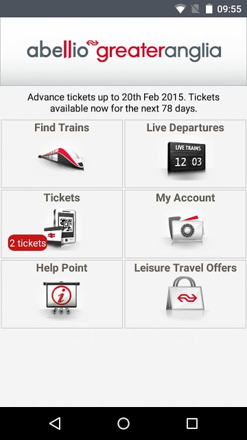 Greater Anglia Tickets截图9