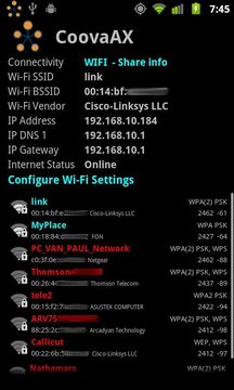 CoovaAX Wi-Fi Hotspot Utility截图
