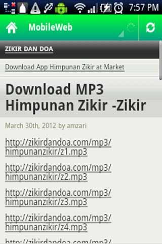 Himpunan 25 Zikir Pilihan截图2