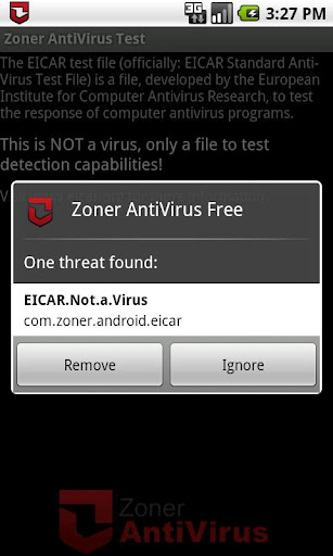 Zoner AntiVirus Test截图1