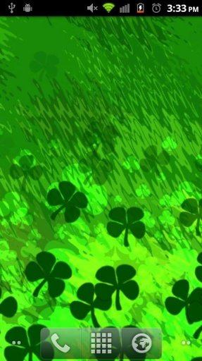 St Patrick's Day Shamrocks LWP截图3