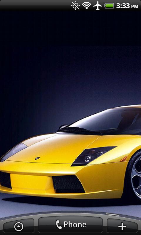 Lamborghini Car Live Wallpaper截图3
