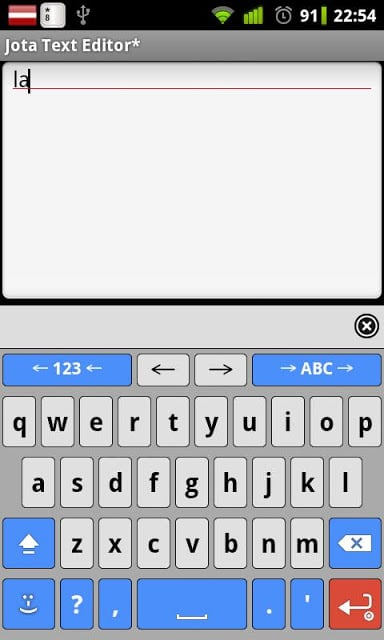 Latvian for AnySoftKeyboard截图1