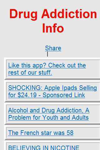 Drug Addiction Info截图1